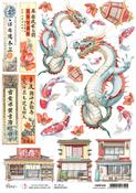 Asian Elements Rice Paper - Land Of The Rising Sun - Ciao Bella - PRE ORDER