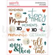 Enchanted Forest Dimensional Stickers - Uniquely Creative - PRE ORDER