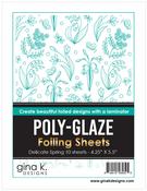 Delicate Spring Poly-Glaze Foiling Sheets - Gina K Designs
