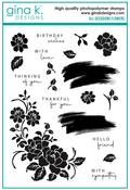 All Occasion Flowers Stamp Set - Gina K Designs
