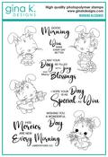 Morning Blessings Stamps - Gina K Designs