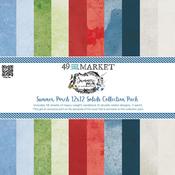 Summer Porch 12x12 Solids Collection Pack - 49 and Market - PRE ORDER