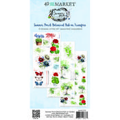 Botanical Rub-on Transfers - Summer Porch - 49 and Market - PRE ORDER