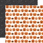 Boo Pumpkins Paper - Spooktacular Halloween - Echo Park