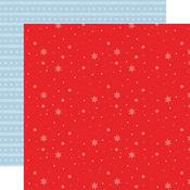 Grand Snowflakes Paper - Winnie The Pooh Christmas - Echo Park - PRE ORDER