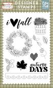 Fall Wreath Stamp Set - Sweater Weather - Echo Park