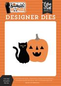 Cat And Pumpkin Die Set - Spooktacular Halloween - Echo Park - PRE ORDER