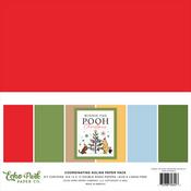 Winnie The Pooh Christmas Solids Kit - Echo Park - PRE ORDER