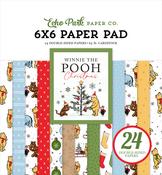 Winnie The Pooh Christmas 6x6 Paper Pad - Echo Park