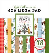 Winnie The Pooh Christmas Cardmakers 6x6 Mega Pad - Echo Park