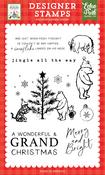 Grand Christmas Stamp Set - Winnie The Pooh Christmas - Echo Park - PRE ORDER