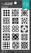 Decorative Tiles - Hero Arts Clear Stamps 4"X6"
