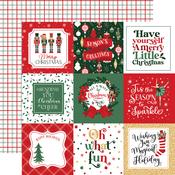 Journaling 4x4 Cards Paper - Nutcracker Christmas - Echo Park - PRE ORDER