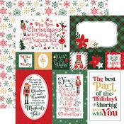 Merry Journaling Cards Paper - Nutcracker Christmas - Echo Park - PRE ORDER