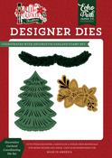 Decorative Garland Coordinating Die Set - Nutcracker Christmas - Echo Park - PRE ORDER