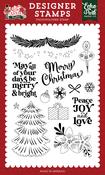Decorative Garland Stamp Set - Nutcracker Christmas - Echo Park - PRE ORDER