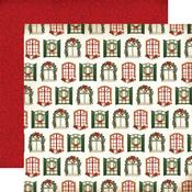 Decorated Windows Paper - A Vintage Christmas - Carta Bella - PRE ORDER