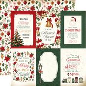 Journaling 4x6 Cards Paper - A Vintage Christmas - Carta Bella - PRE ORDER