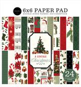 A Vintage Christmas 6x6 Paper Pad - Carta Bella - PRE ORDER