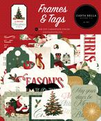 A Vintage Christmas Frames & Tags - Carta Bella - PRE ORDER