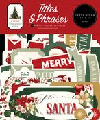 A Vintage Christmas Titles & Phrases - Carta Bella - PRE ORDER