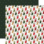 Jolly Stockings Paper - Christmas Joy - Echo Park - PRE ORDER