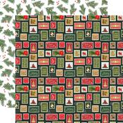 Merry Stamps Paper - Christmas Joy - Echo Park - PRE ORDER