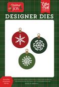 Snowflake Ornaments Die Set - Christmas Joy - Echo Park - PRE ORDER
