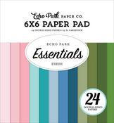 Fresh Essentials 6x6 Paper Pad - Echo Park - PRE ORDER