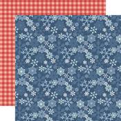 Feeling Frosty Snowflakes Paper - Chilling With My Snowmies - Echo Park - PRE ORDER