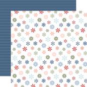 Colorful Snowflakes Paper - Chilling With My Snowmies - Echo Park - PRE ORDER