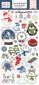 Chilling With My Snowmies 6x13 Chipboard Accents - Echo Park - PRE ORDER