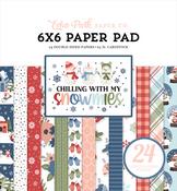 Chilling With My Snowmies 6x6 Paper Pad - Echo Park - PRE ORDER