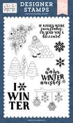 Send You A Blizzard Stamp Set - Chilling With My Snowmies - Echo Park - PRE ORDER
