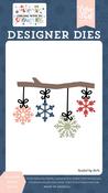 Snowflake Branch Die Set - Chilling With My Snowmies - Echo Park - PRE ORDER