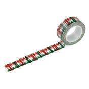 Festive Plaid Washi Tape - Baking Spirits Bright - Echo Park - PRE ORDER