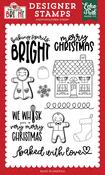 Gingerbread Stamp Set - Baking Spirits Bright - Echo Park - PRE ORDER