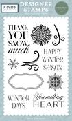 Happy Winter Season Stamp Set - Winter Wonderland - Carta Bella - PRE ORDER