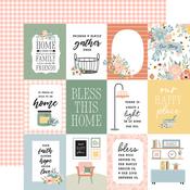 Journaling 3x4 Cards Paper - Our Happy Place - Echo Park - PRE ORDER