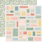 Life Is Sweet Frames Paper - Our Happy Place - Echo Park - PRE ORDER