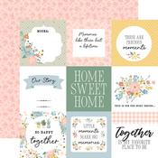 Journaling 4x4 Cards Paper - Our Happy Place - Echo Park - PRE ORDER