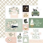 Multi Journaling Cards Paper - Marry Me - Echo Park