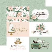 6x4 Journaling Cards Paper - Marry Me - Echo Park - PRE ORDER