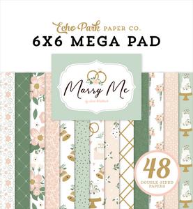 Marry Me 6x6 Mega Paper Pad - Echo Park