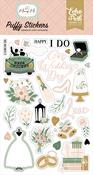Marry Me Puffy Stickers - Echo Park - PRE ORDER