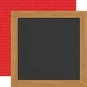 Chalkboard Paper - Back To School - Carta Bella - PRE ORDER