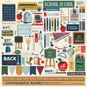 Back To School Element Sticker - Carta Bella - PRE ORDER