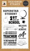 Believe And Achieve Stamp Set - Back To School - Carta Bella - PRE ORDER