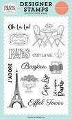 Cafe Life Stamp Set - Paris - Carta Bella - PRE ORDER