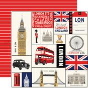 London Journaling Cards Paper - London - Carta Bella - PRE ORDER